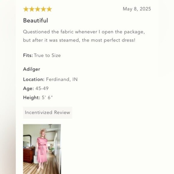 NWT Size XS - Maeve Asymmetrical Tie-Waist Satin Midi Dress (NWT US$178) - Picture 11 of 16